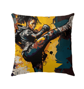 The Only Limit is Fear Outdoor Pillow - Beyond T-shirts